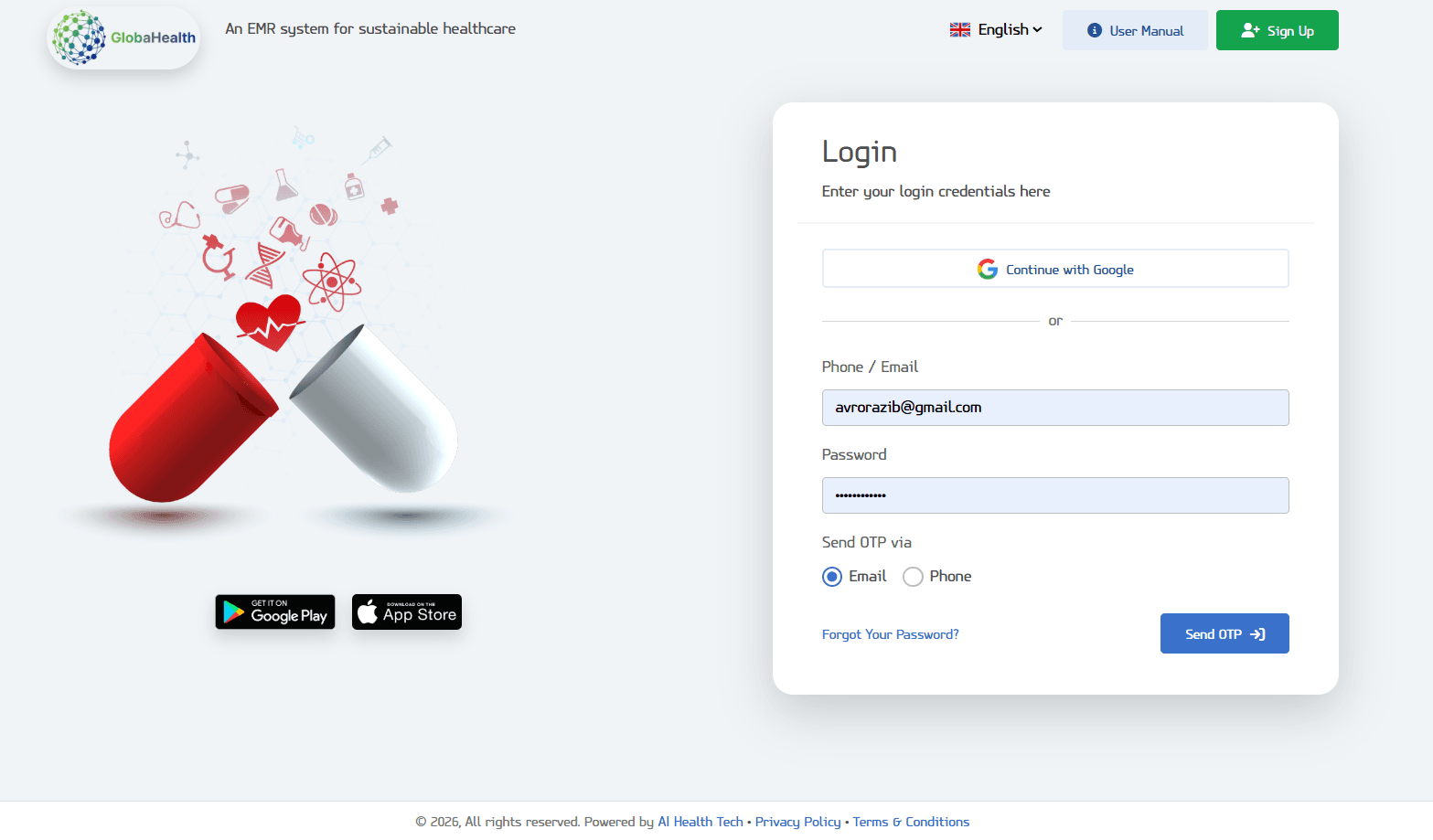 GlobaHealth EMR